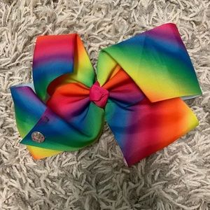 Rainbow Jojo Siwa bow